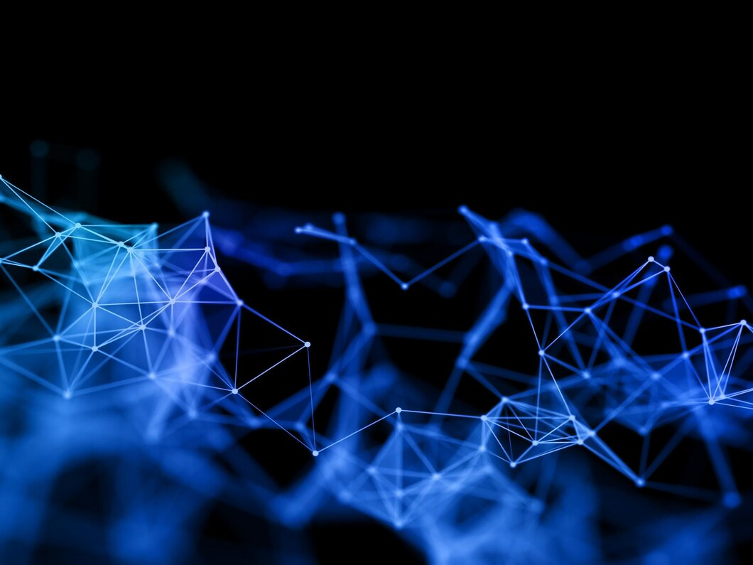 Abstract purple wave pattern